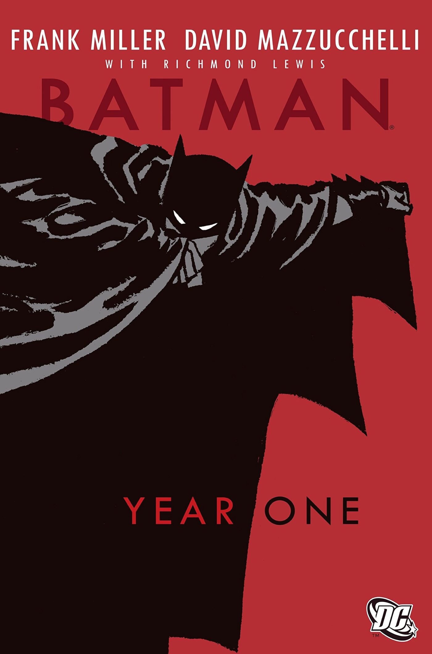 Batman: Year One, copertina di David Mazzucchelli