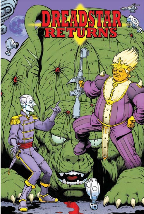 Dreadstar Returns, copertina di Jim Starlin