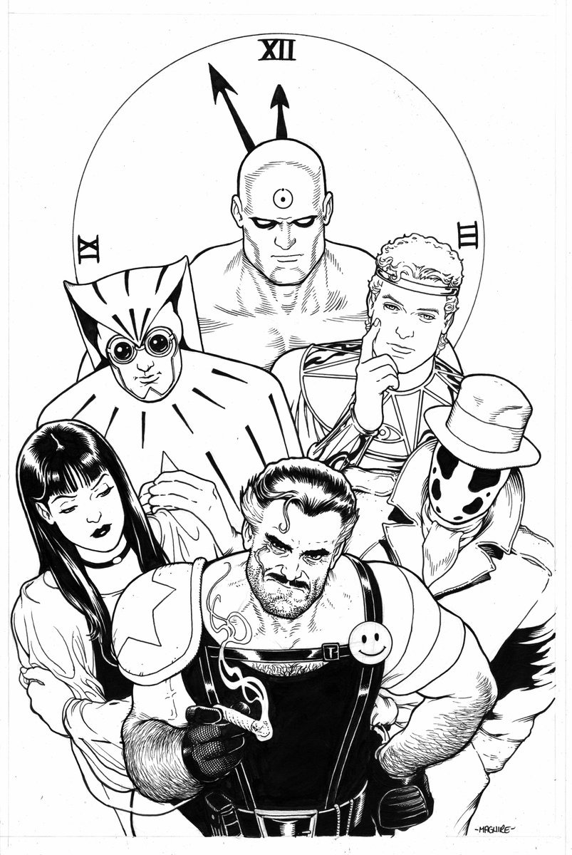 Watchmen, illustrazione di Kevin Maguire