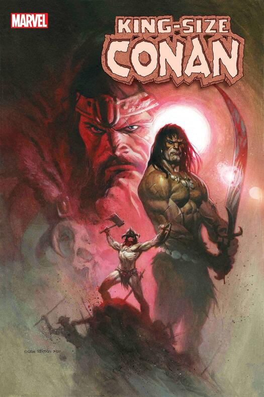 King Size Conan #1, copertina di Andrew C. Robinson