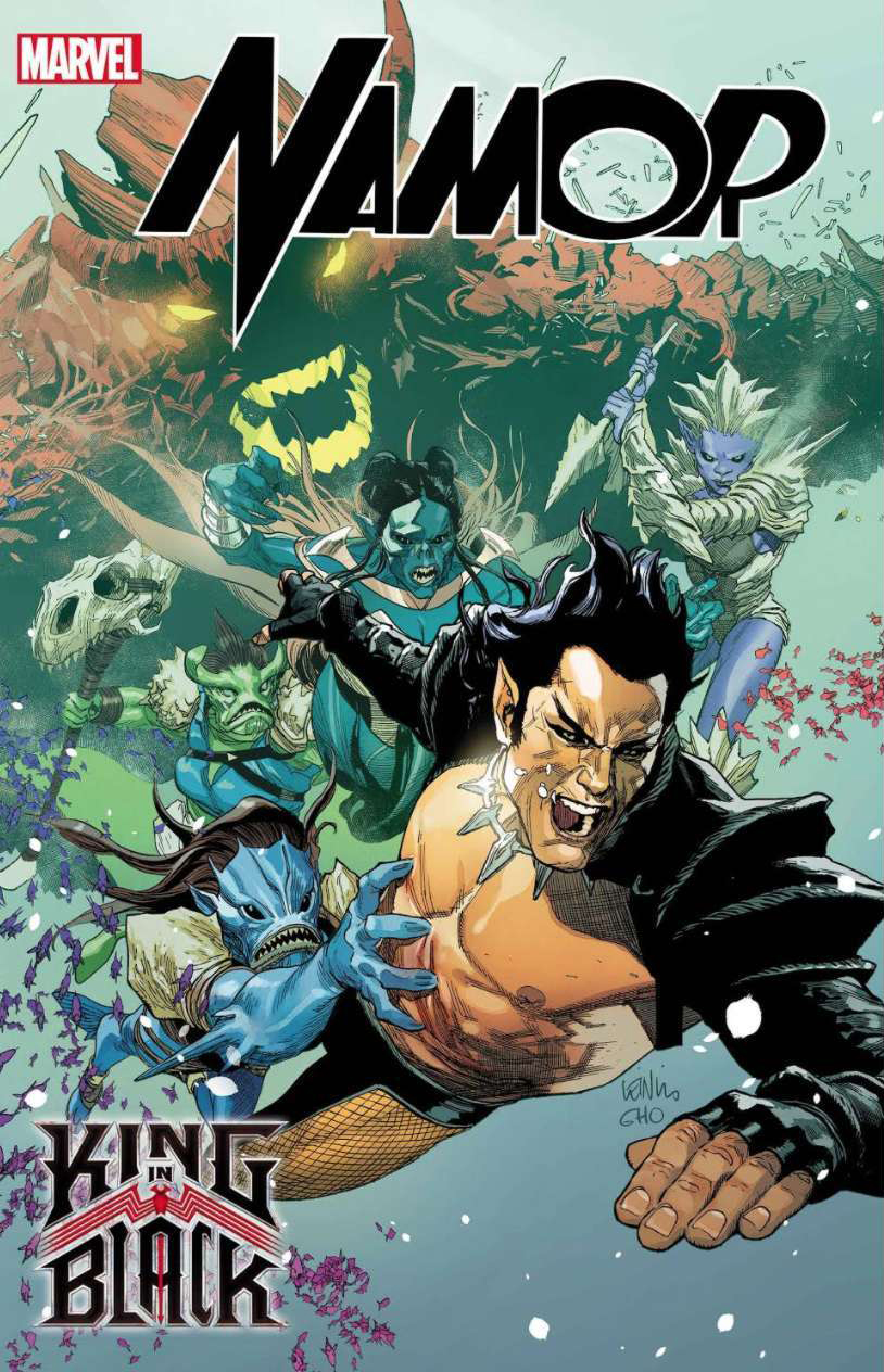 King in Black: Namor #1, copertina di Leinil Francis Yu