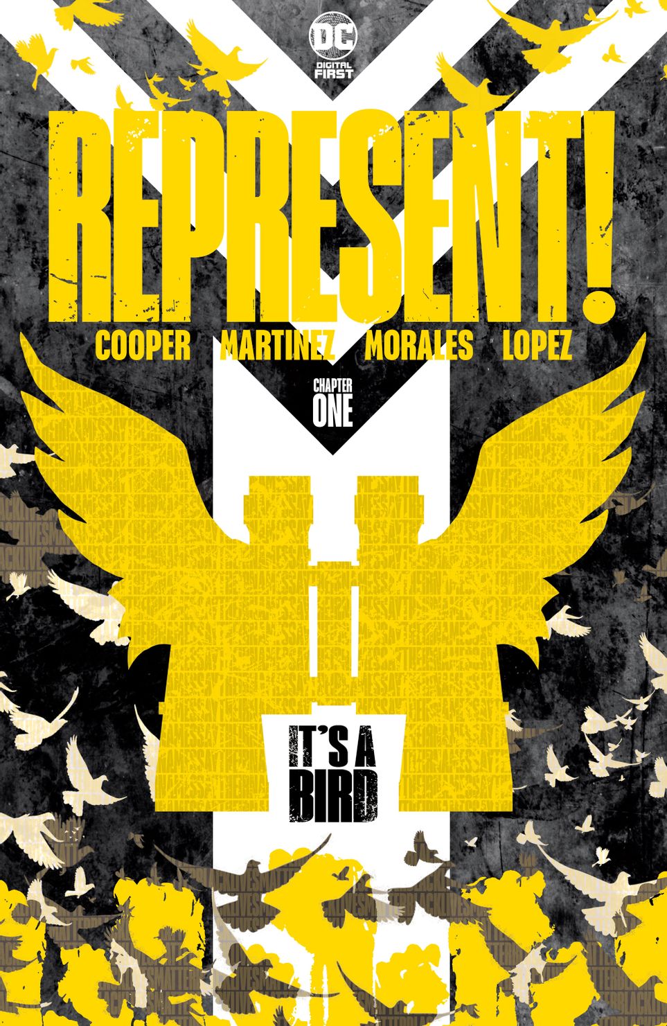 Represent! #1, copertina