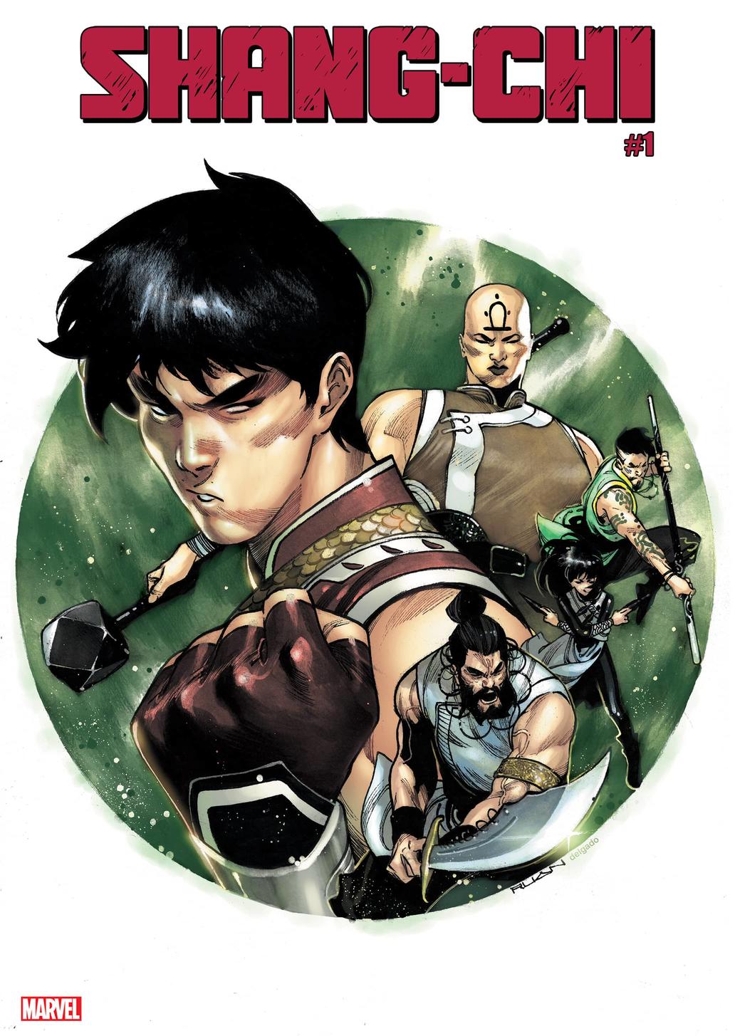 Shang-Chi #1, variant cover di Dike Ruan