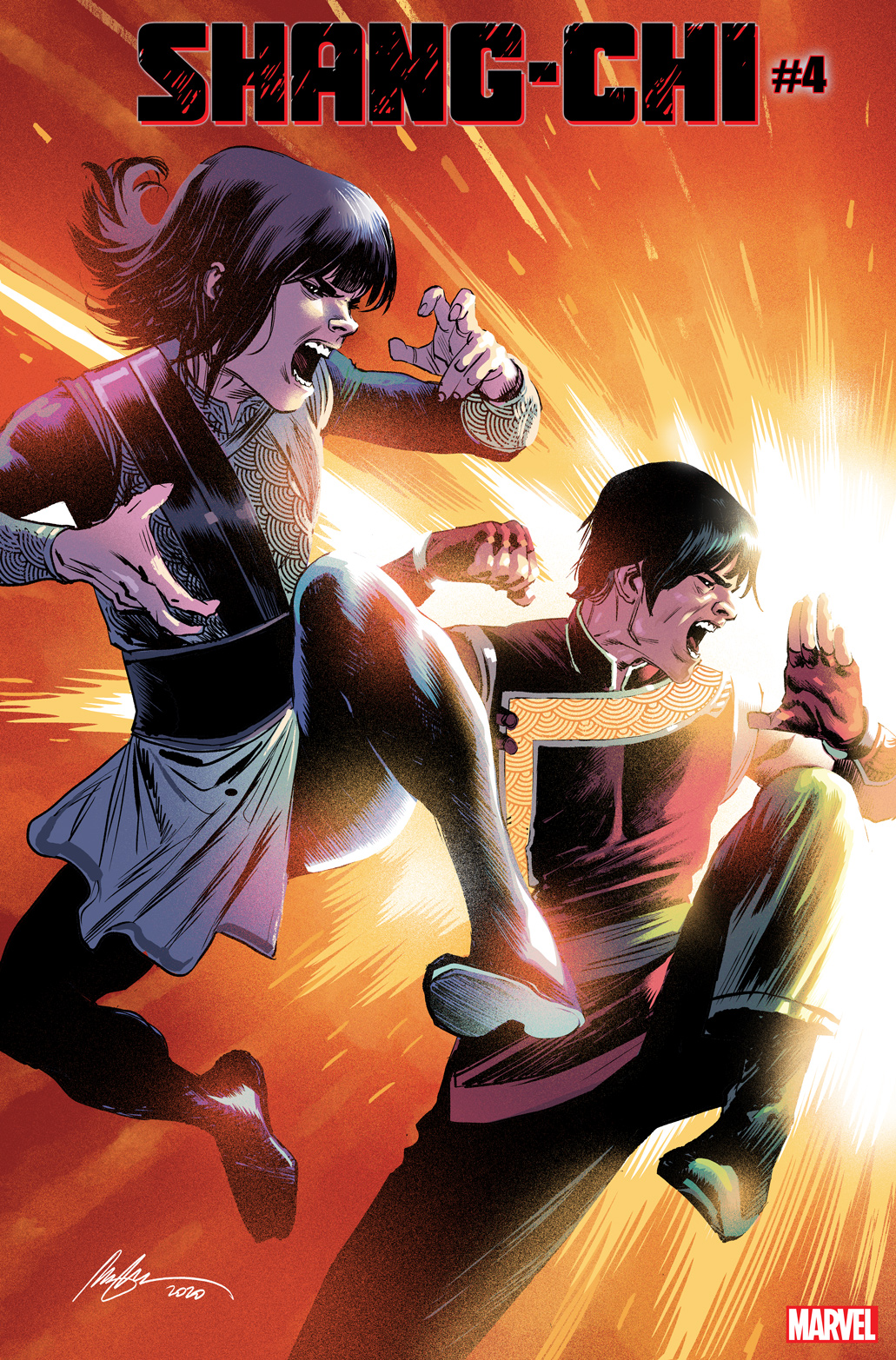 Shang-Chi #4, variant cover di Rafael Albuquerque