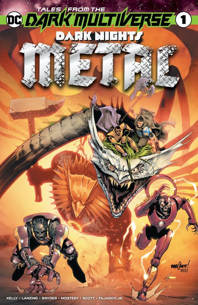 Tales from the Dark Multiverse: Dark Nights: Metal #1, copertina di David Marquez