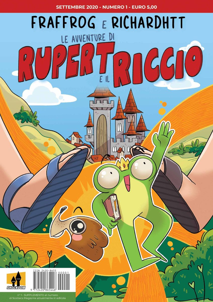 Le avventure di Rupert e il Riccio, copertina di Federica Paolelli