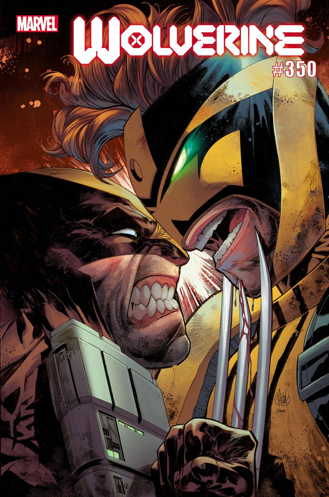 Wolverine #8, copertina di Adam Kubert