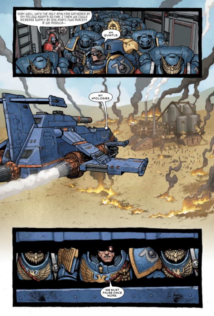 Warhammer 40,000: Marneus Calgar #1, anteprima 02