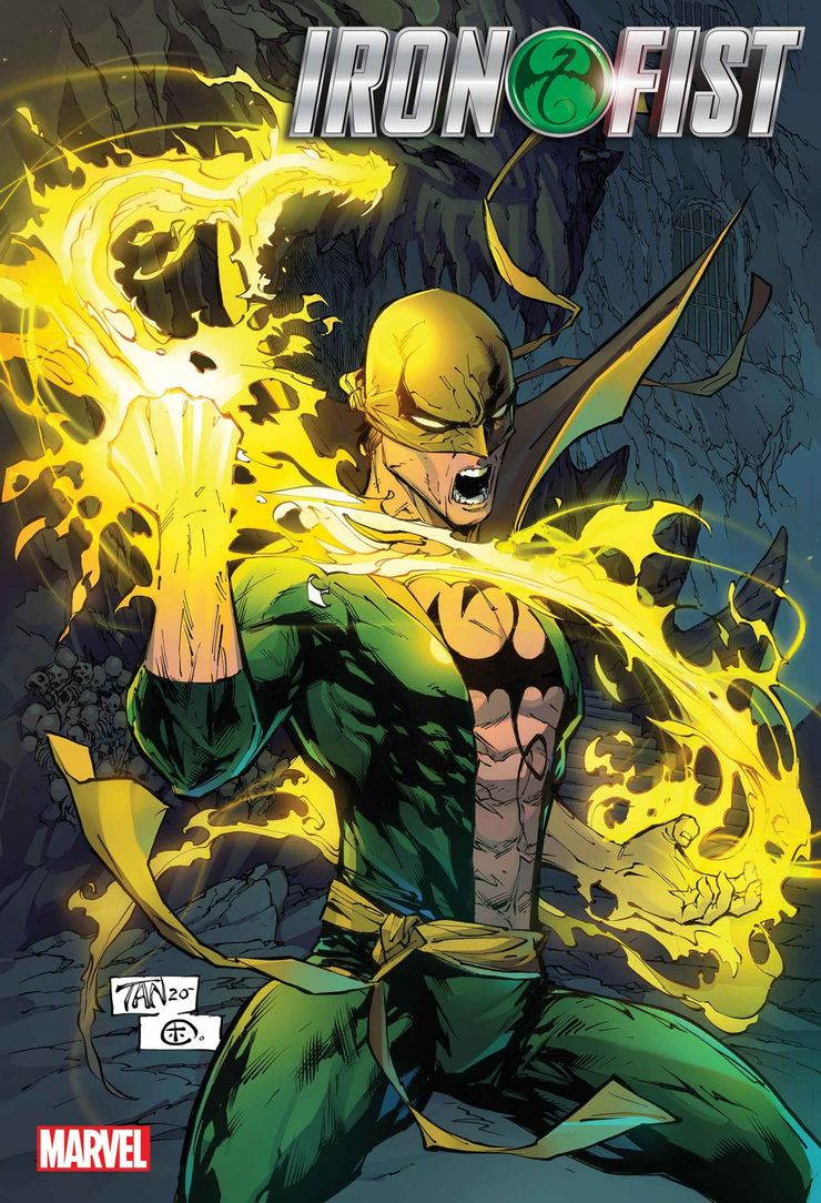 Iron Fist: Heart of the Dragon #1, copertina di Billy Tan