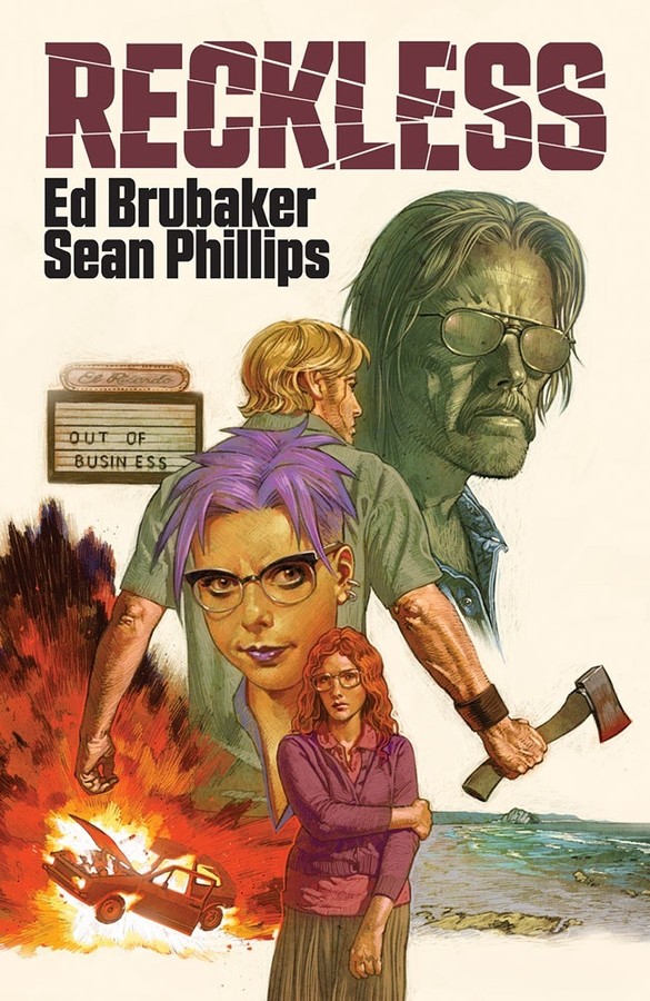 Reckless, copertina di Sean Philipps