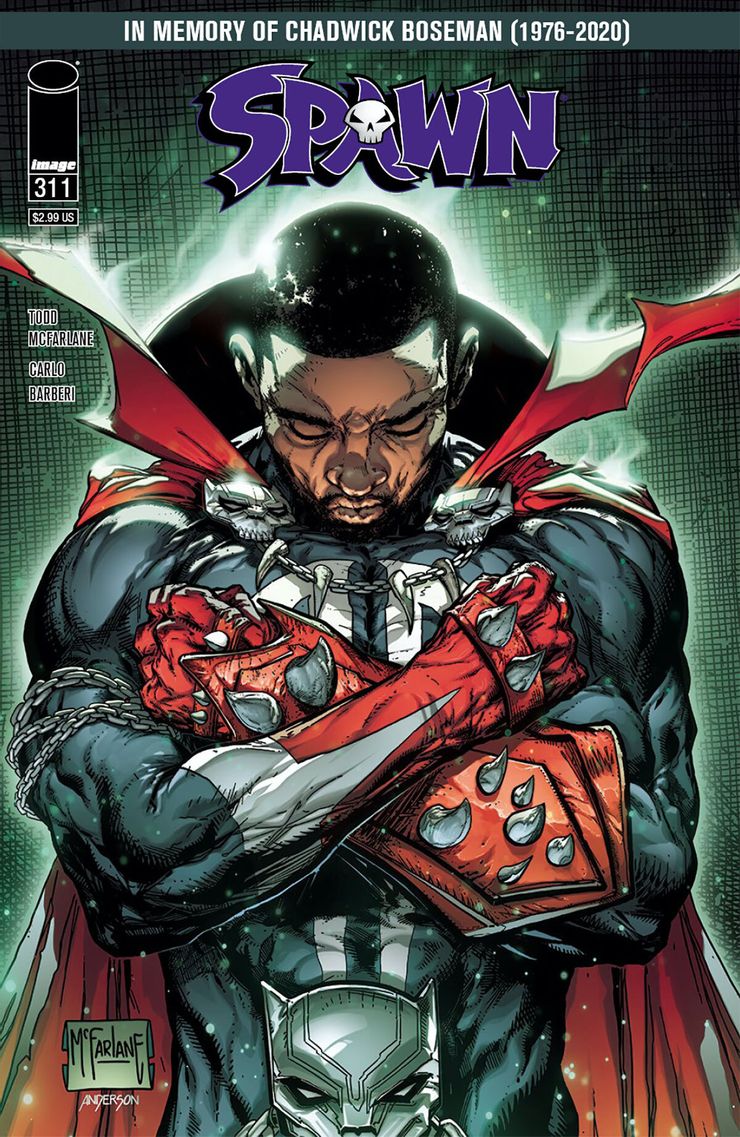 Spawn #311, variant cover di Todd McFarlane