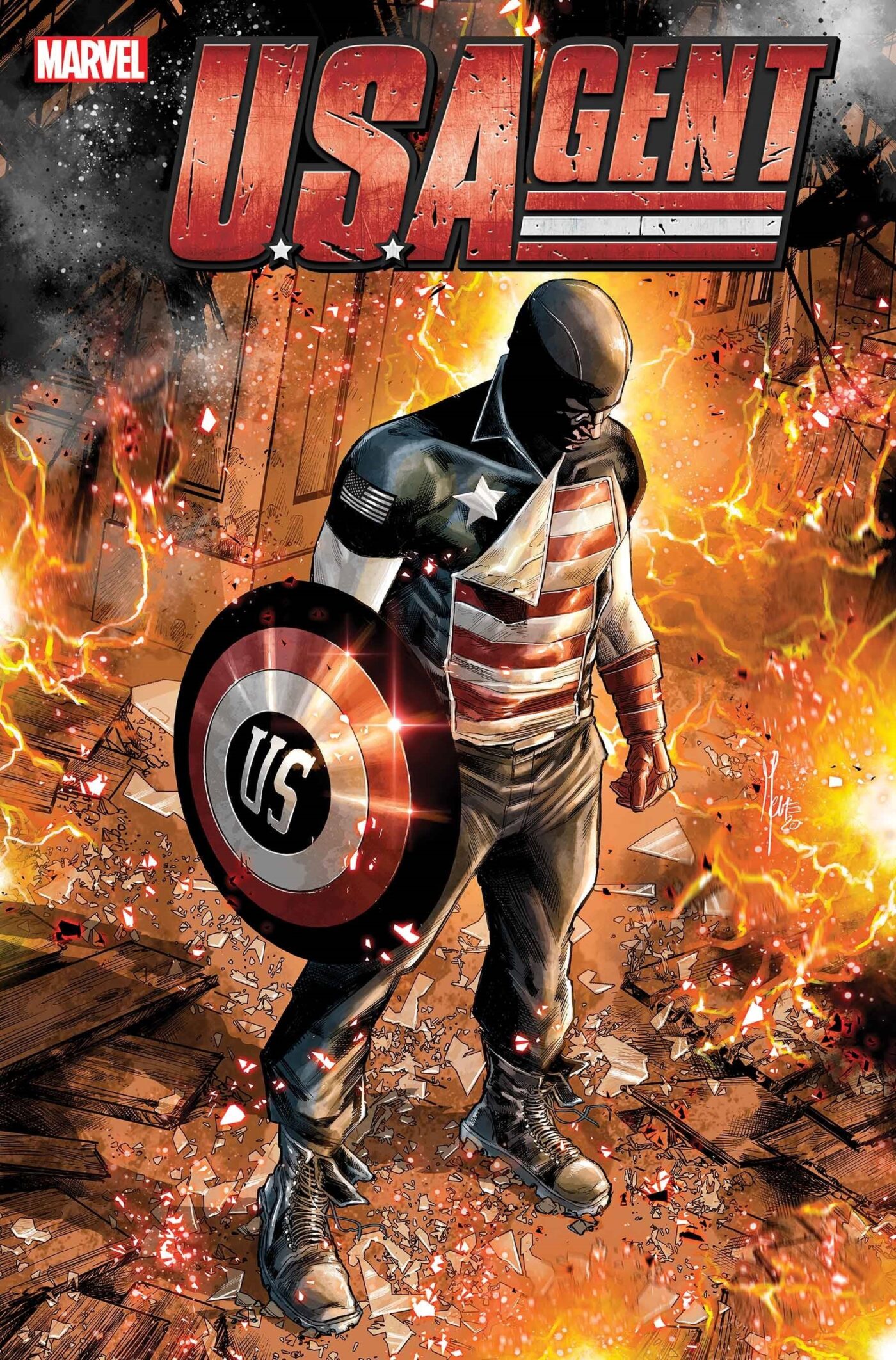 U.S.Agent #2, copertina di Marco Checchetto