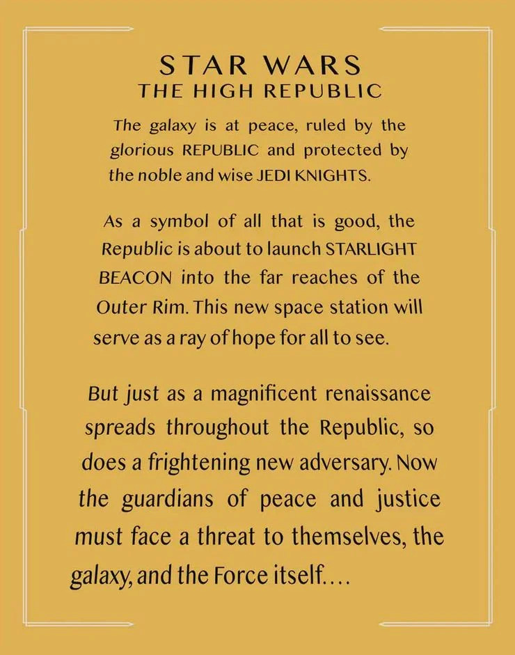 Star Wars: The High Republic #1, anteprima 01