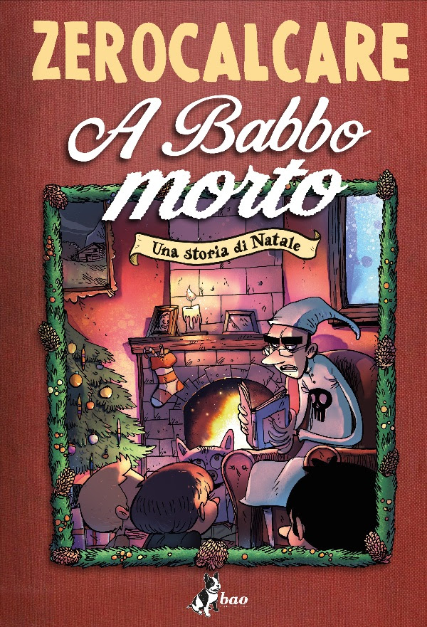 A Babbo morto, copertina di Zerocalcare