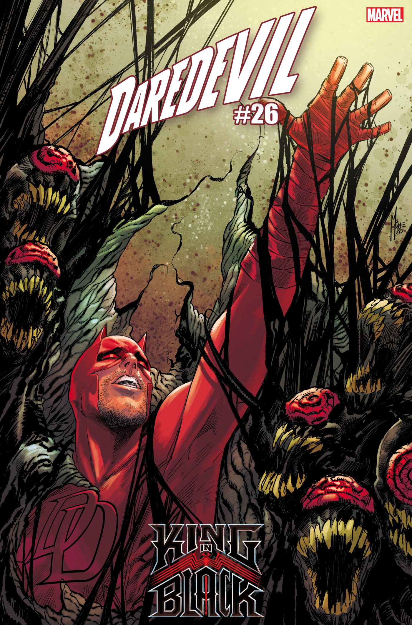 Daredevil #26, copertina di Marco Checchetto