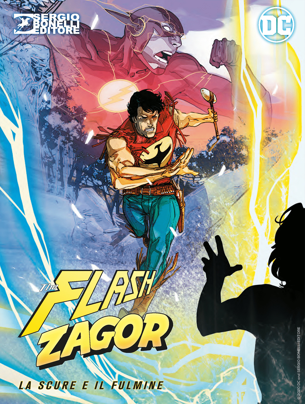 Flash/Zagor 0, copertina A di Carmine Di Giandomenico