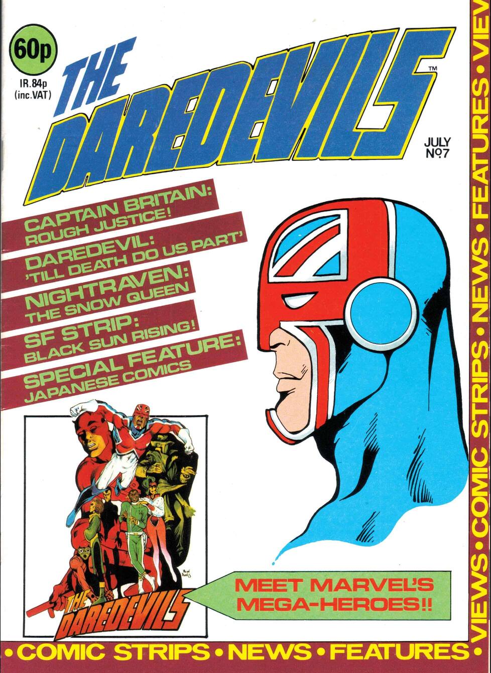 Daredevils #7, copertina