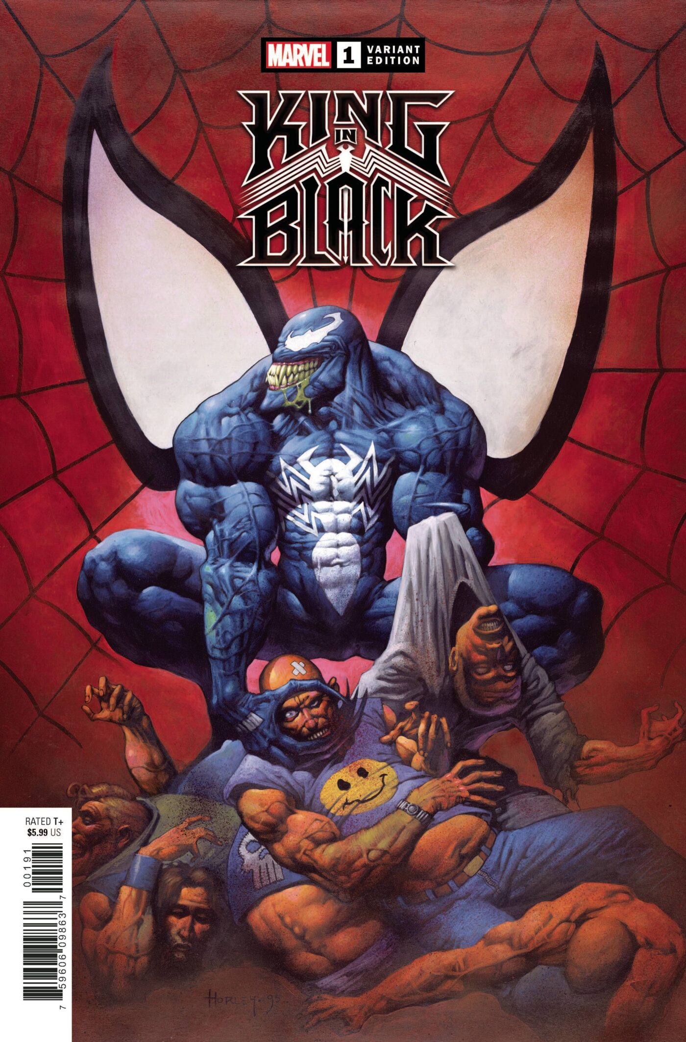 King in Black #1, variant cover di Todd Nauck