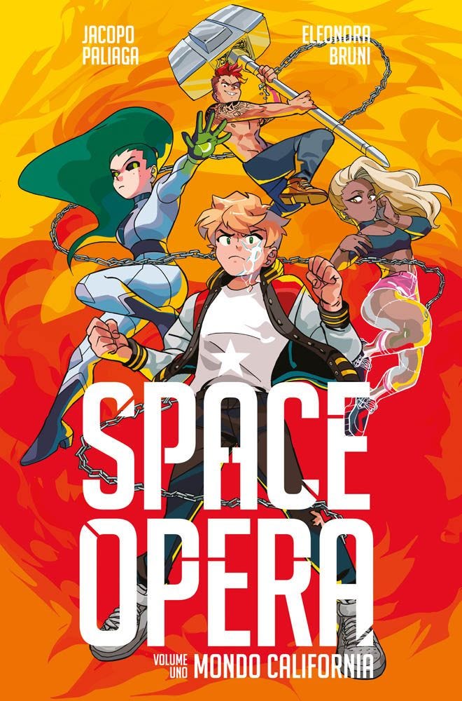 Space Opera 1, copertina di Eleonora Bruni