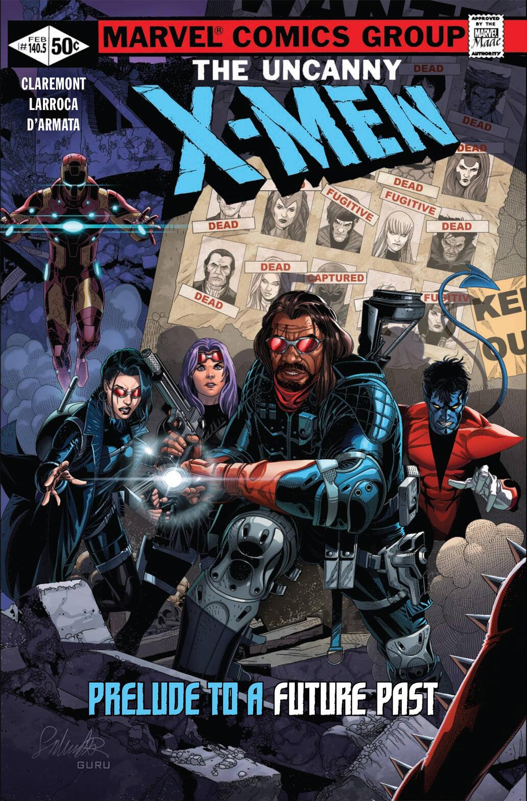 Uncanny X-Men #140.5, copertina di Salvador Larroca