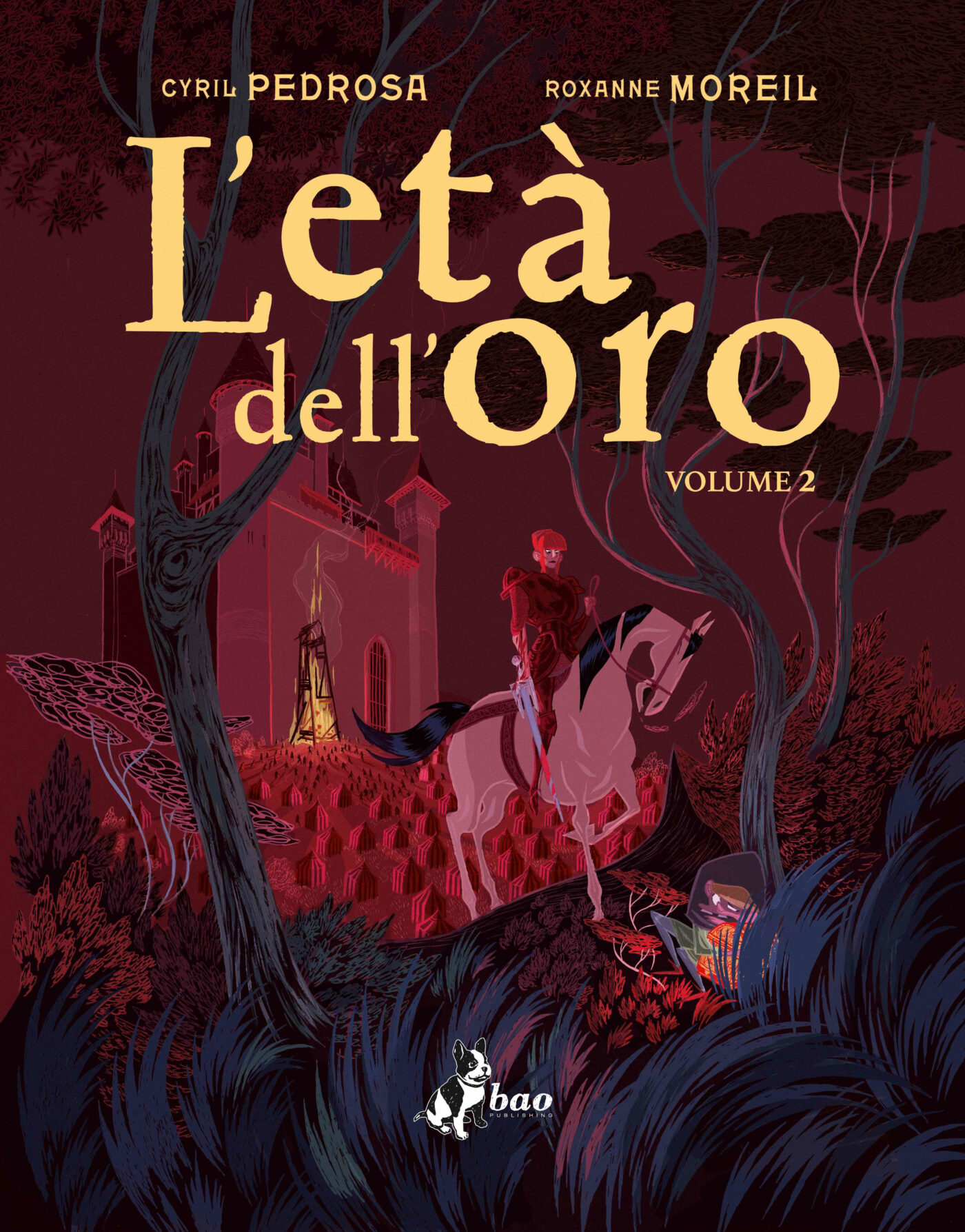 L'età dell'oro vol. 2, copertina di Cyril Pedrosa