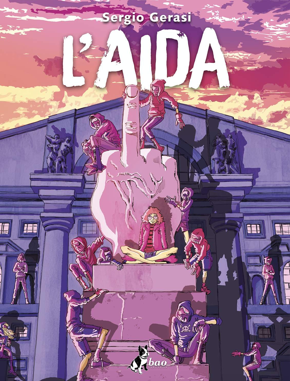 L'Aida, copertina di Sergio Gerasi