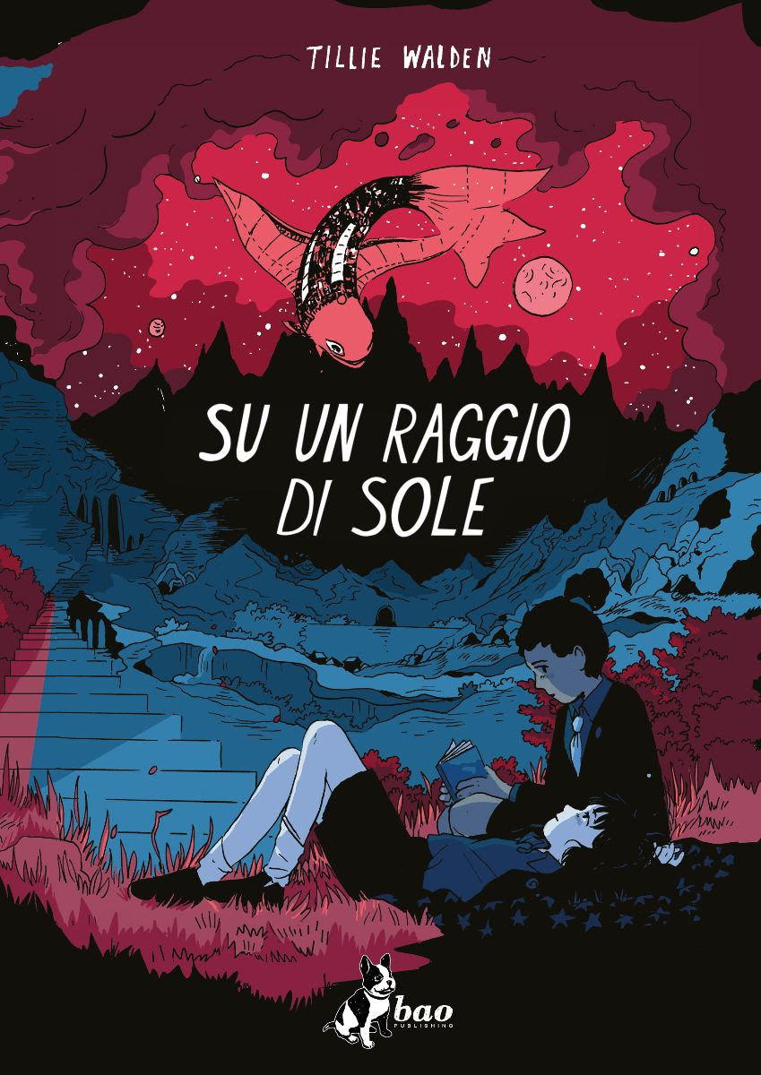 Su un raggio di sole, copertina di Tillie Walden