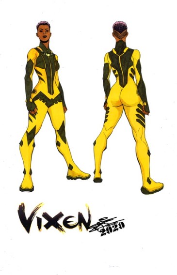 Vixen, studi