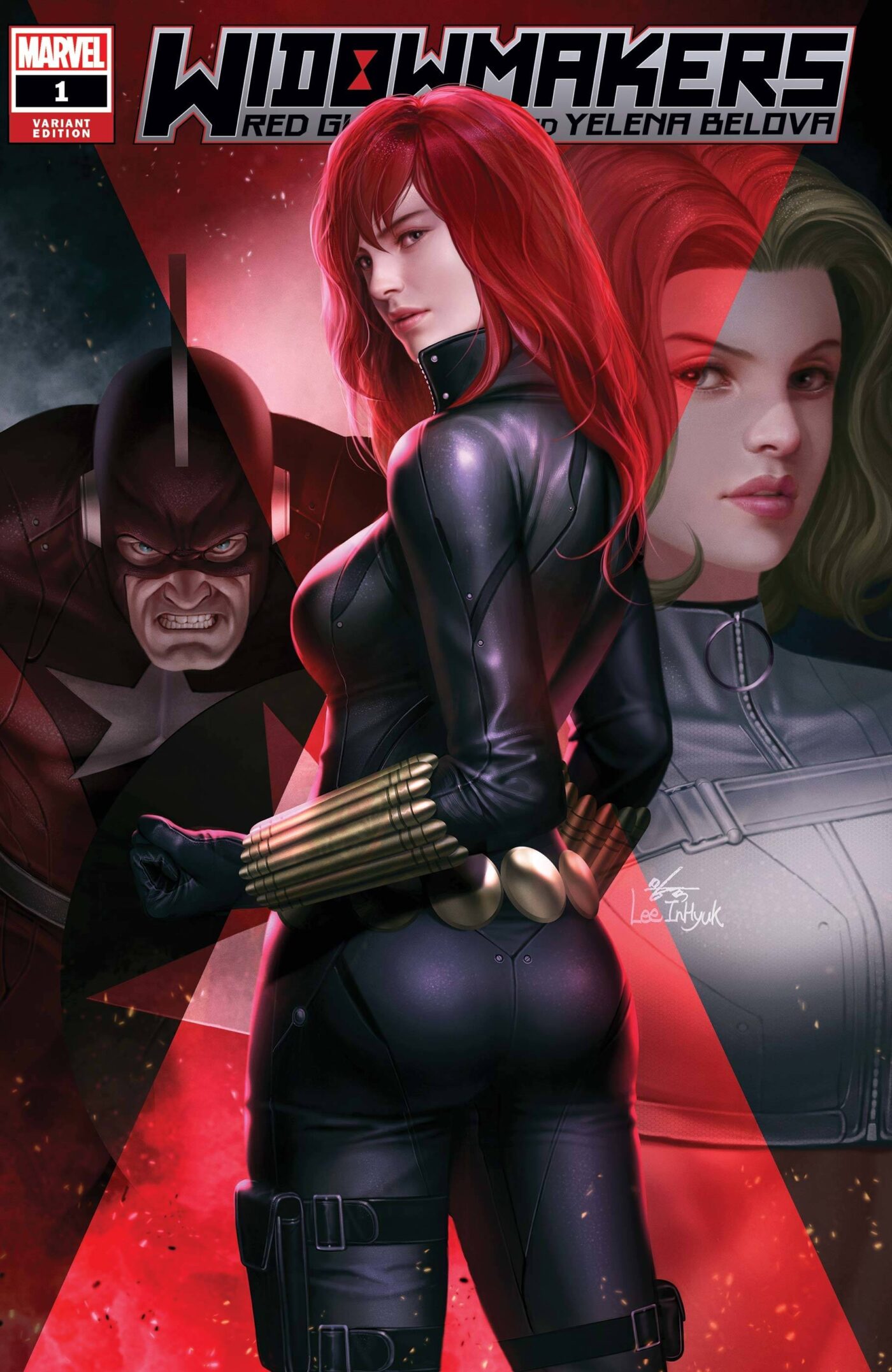 Widowmakers: Red Guardian and Yelena Belova, variant cover di In-Hyuk Lee