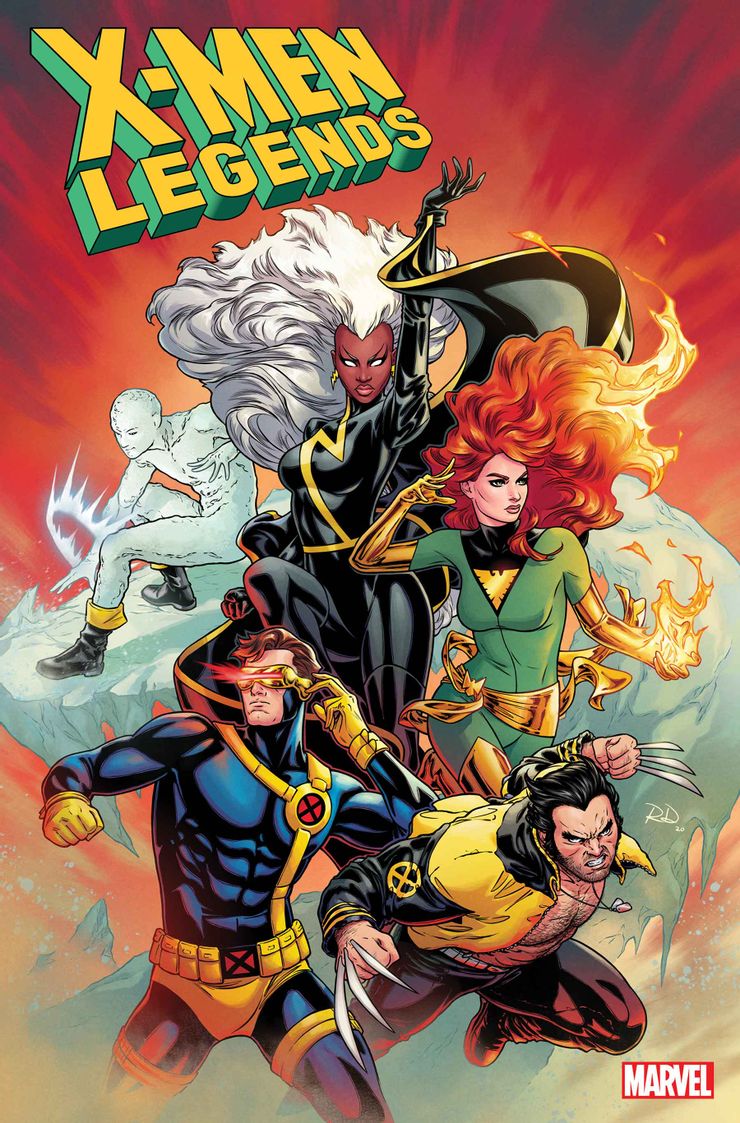 X-Men Legends #1, variant cover di Russell Dauterman