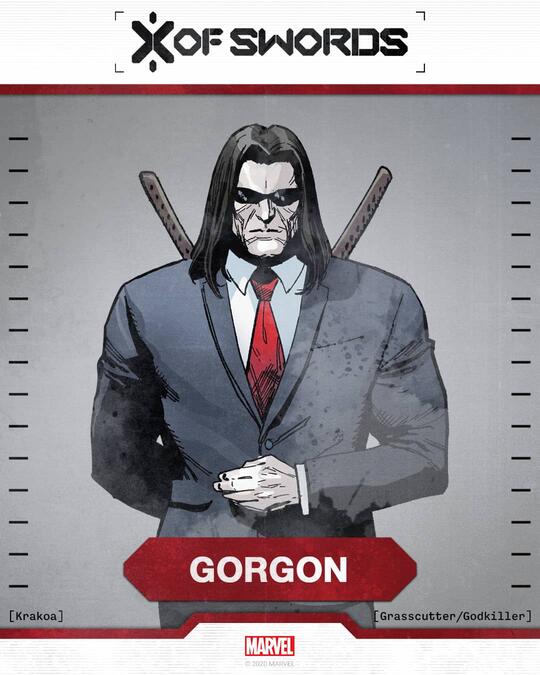 X of Swords: Gorgon