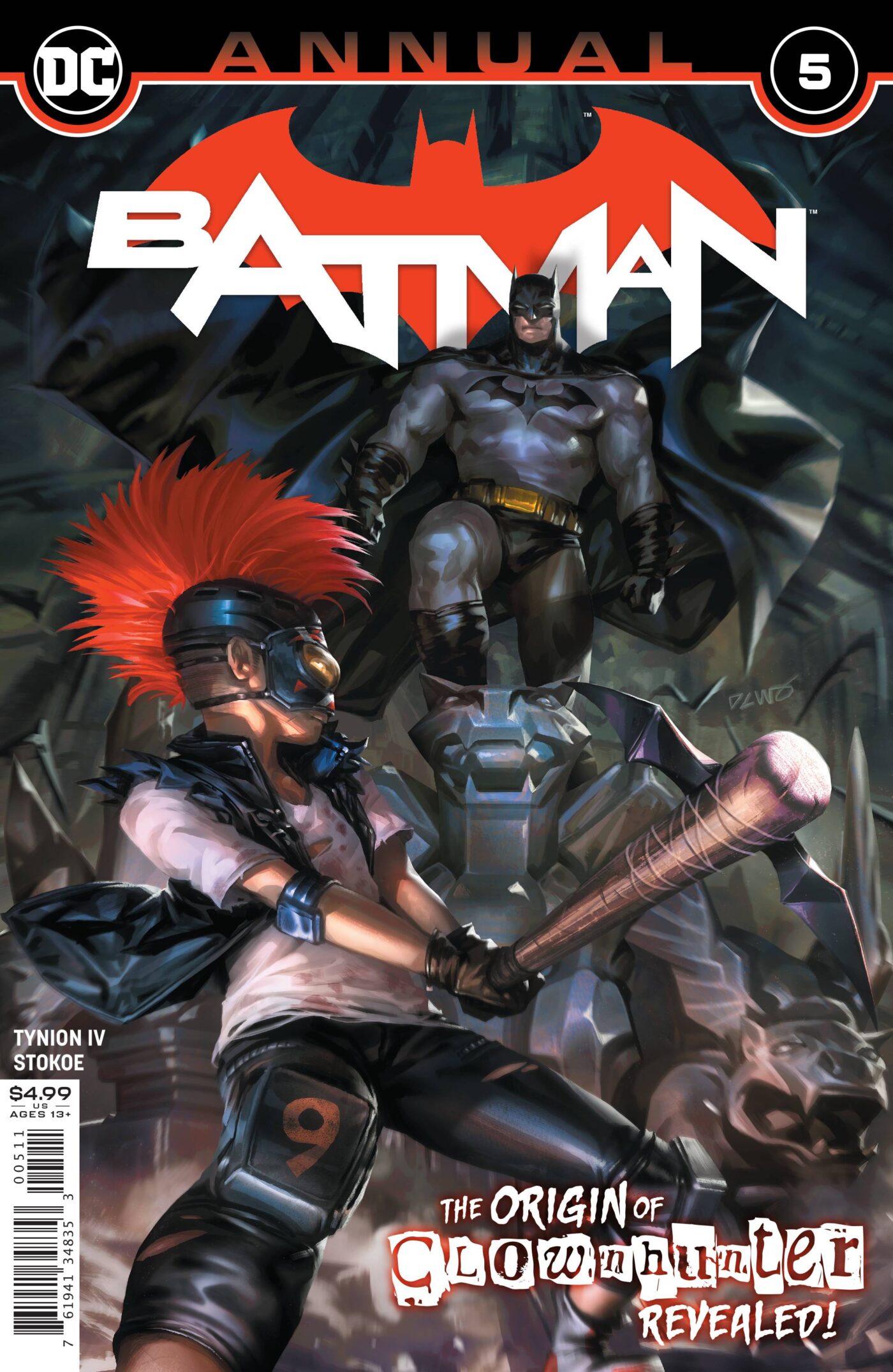 Batman Annual #5, copertina di Derrick Chew