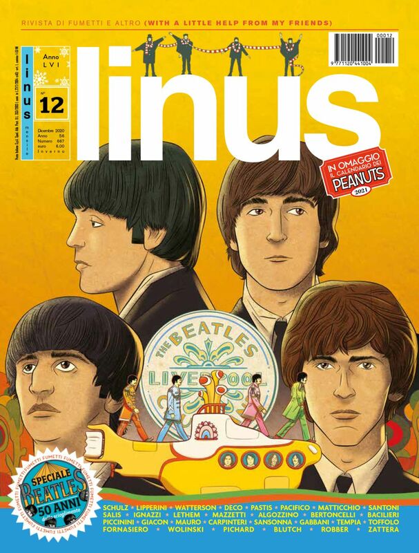 Linus 12, copertina di Sergio Algozzino