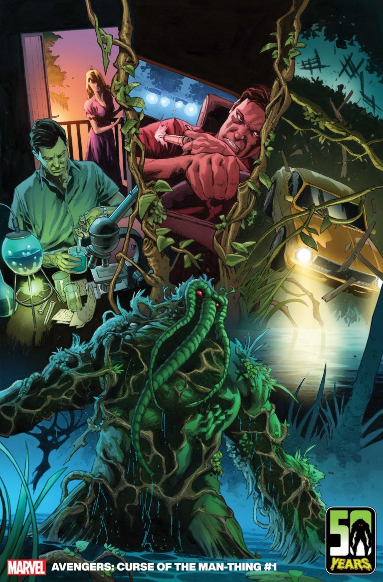 Avengers: Curse of the Man-Thing 1, variant cover di Chris Sprouse