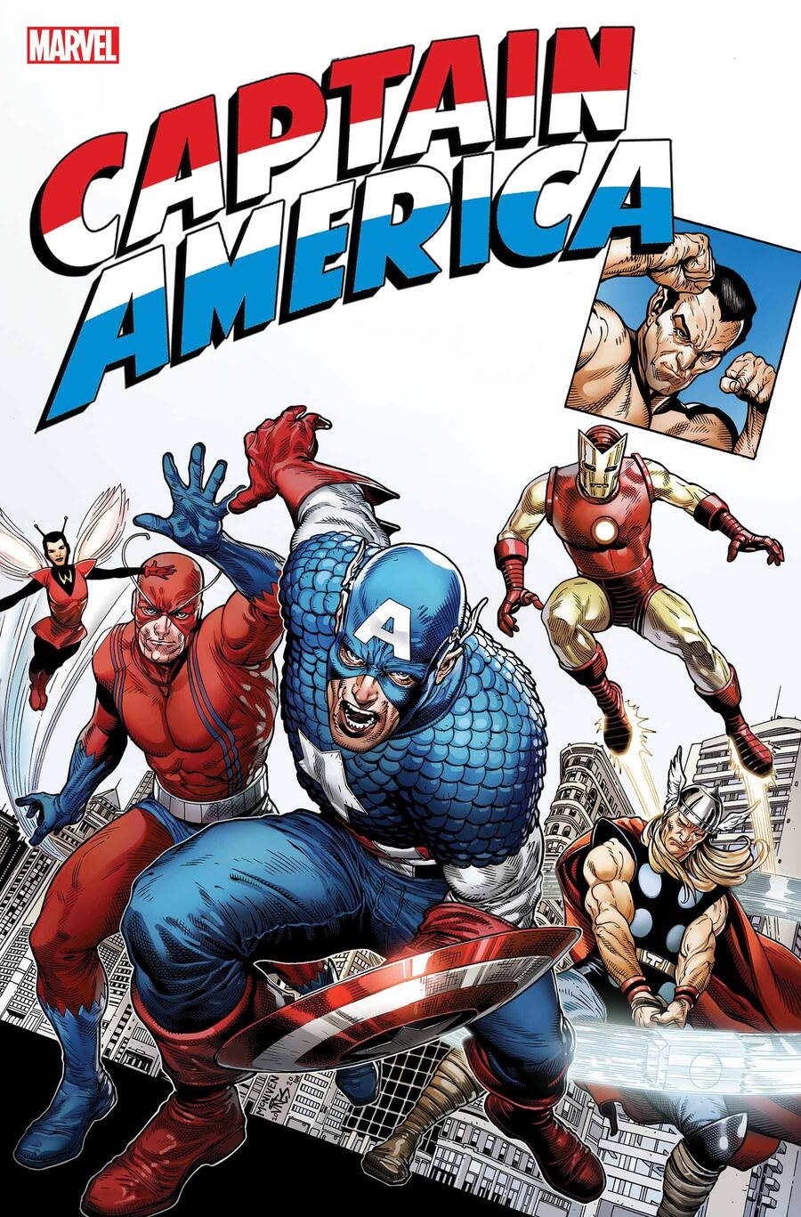 Captain America Tribute #1, copertina di Steve McNiven