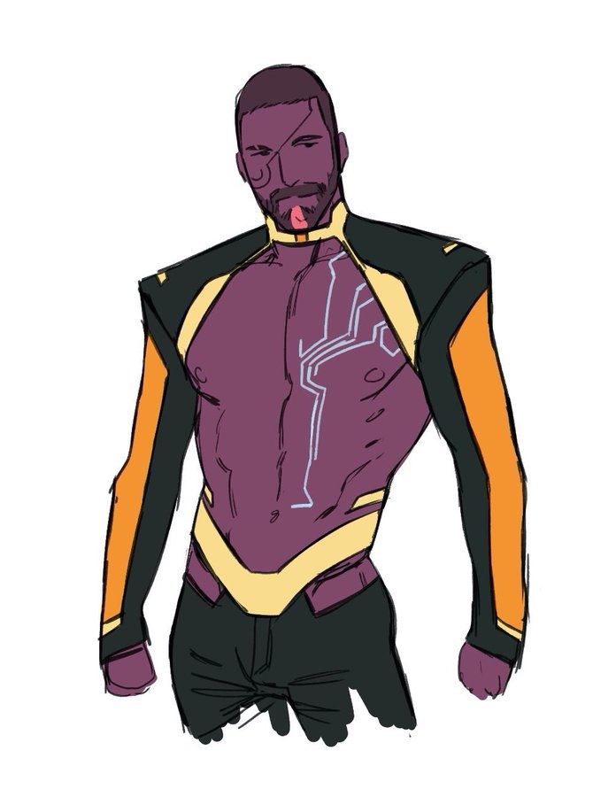 Star-Lord, character design di Kris Anka