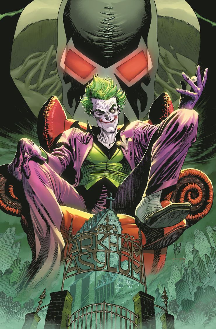 Joker #1, copertina di Guillerm March