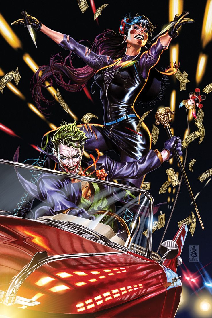 Joker #1, variant cover di Mark Brooks