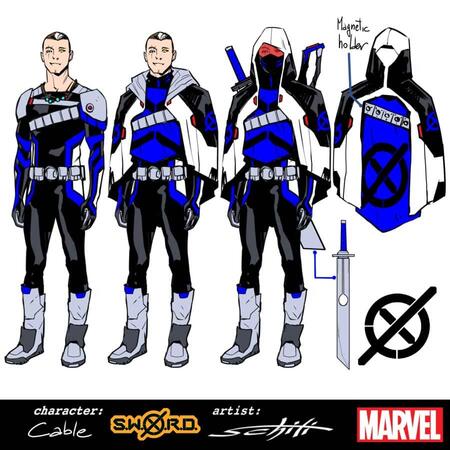 S.W.O.R.D.: Cable, character design di Valerio Schiti