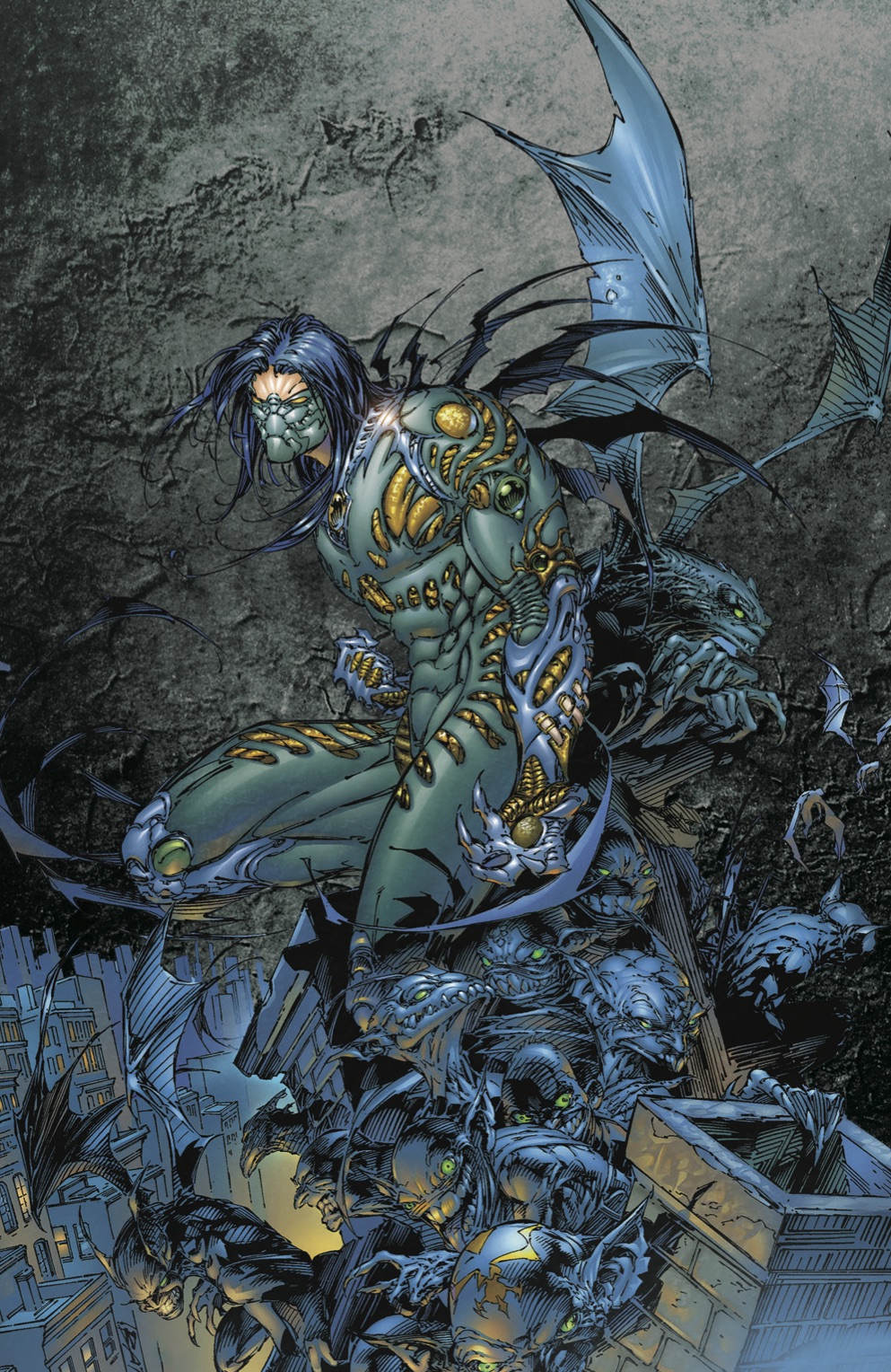 Darkness, illustrazione di Marc Silvestri