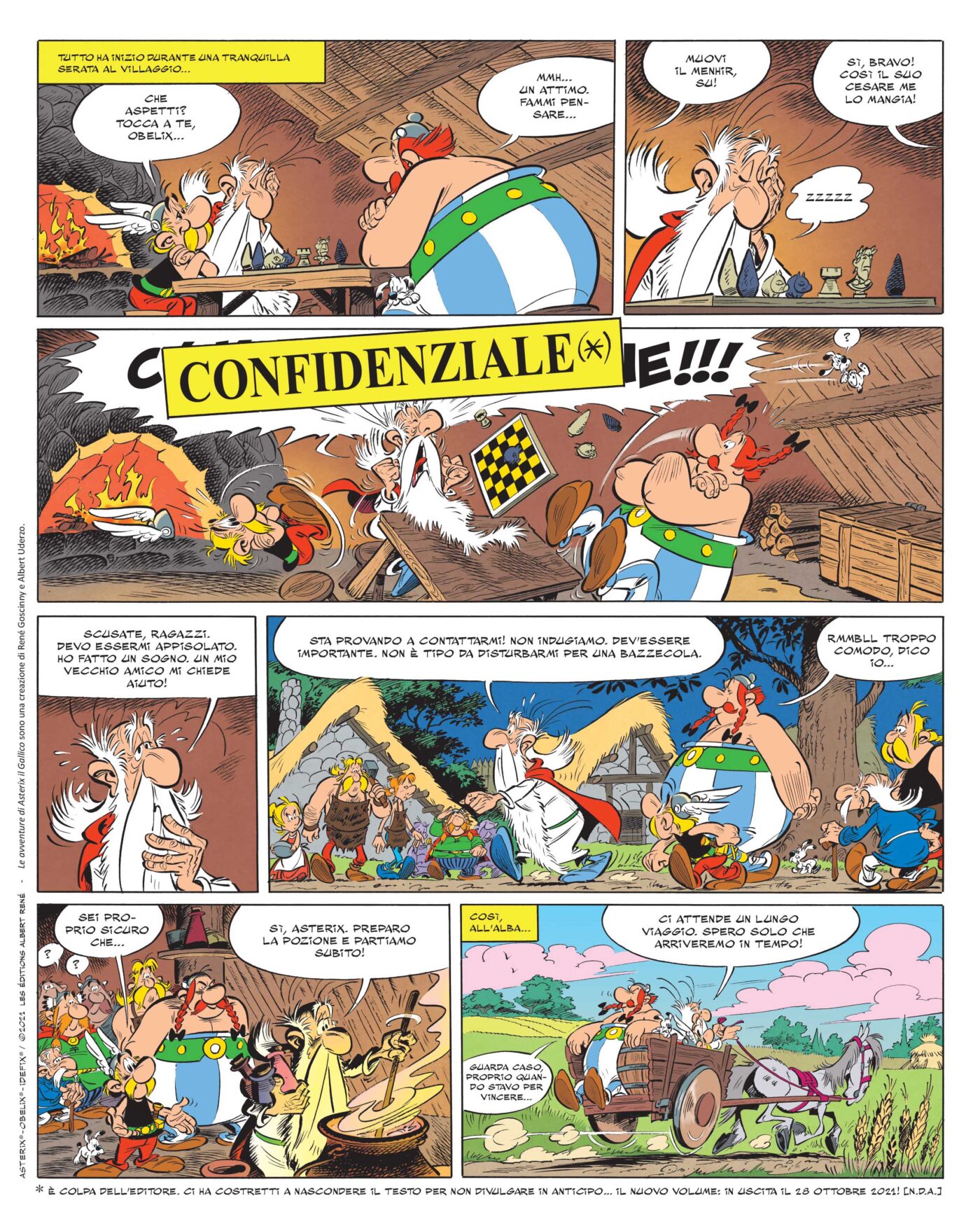 Asterix, anteprima