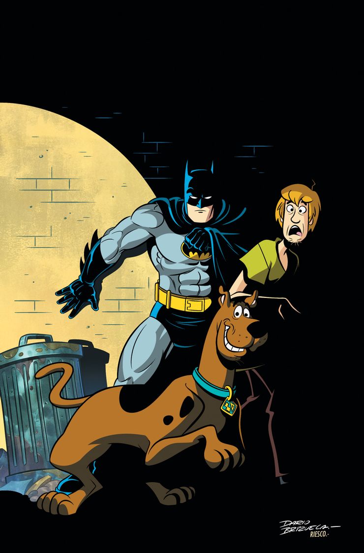 Batman & Scooby-Doo Mysteries #1, copertina di Dario Brizuela e Franco Riesco