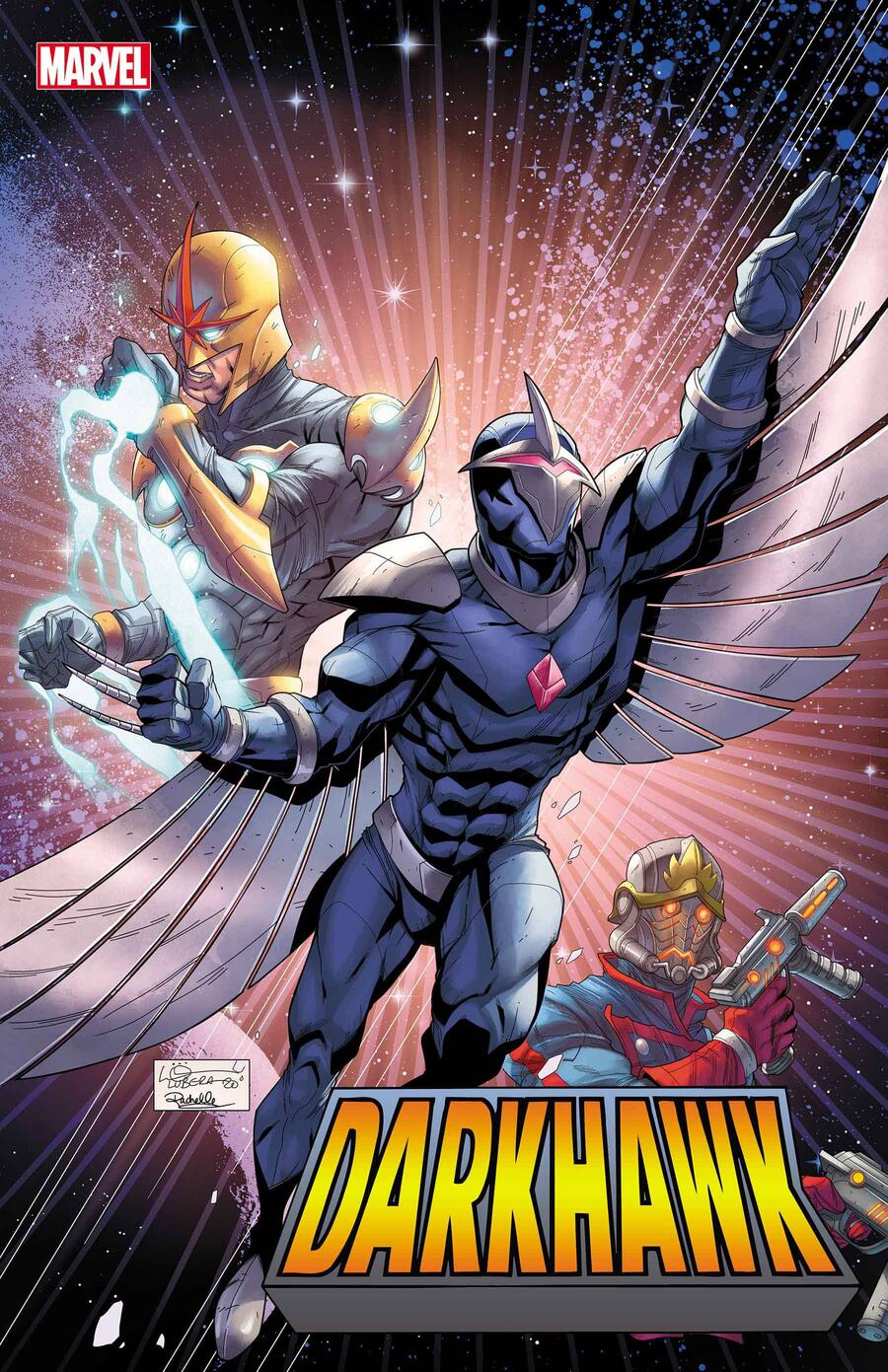 Darkhawk: Heart of the Hawk #1, variant cover di Logan Lubera