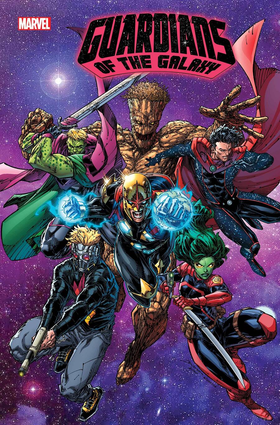 Guardians of the Galaxy #13, copertina di Brett Booth