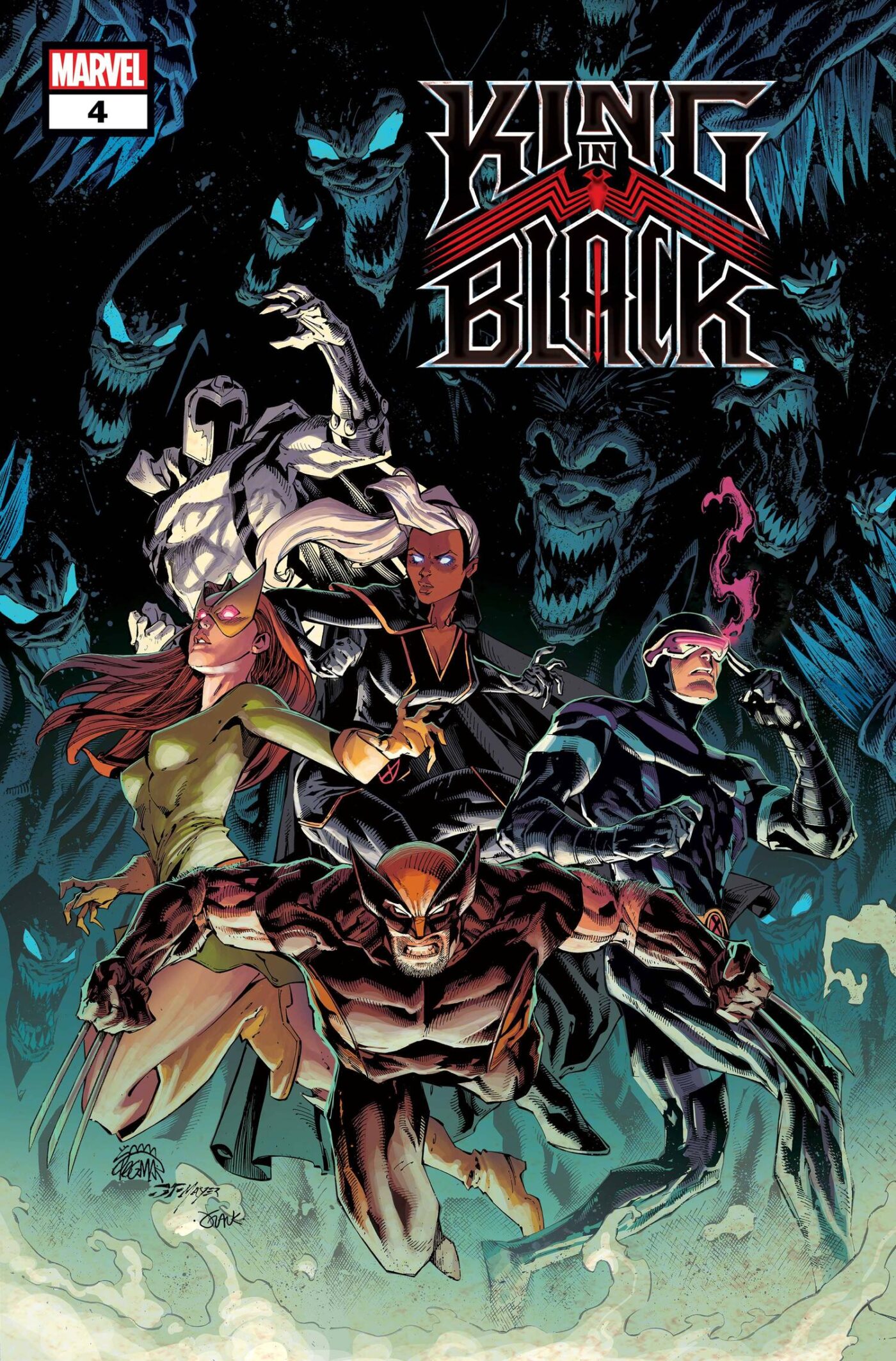 King in Black #4, copertina di Ryan Stegman