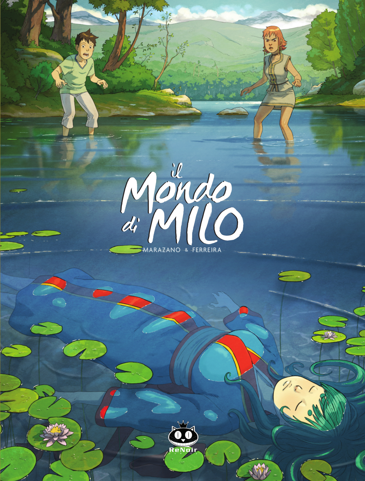 Il mondo di Milo vol. 3, copertina di Christophe Ferreira