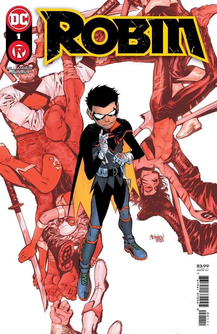 Robin #1, copertina di Gleb Melnikov