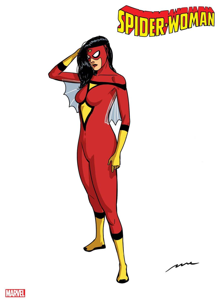 Spider-Woman #11, studi di Pere Pérez