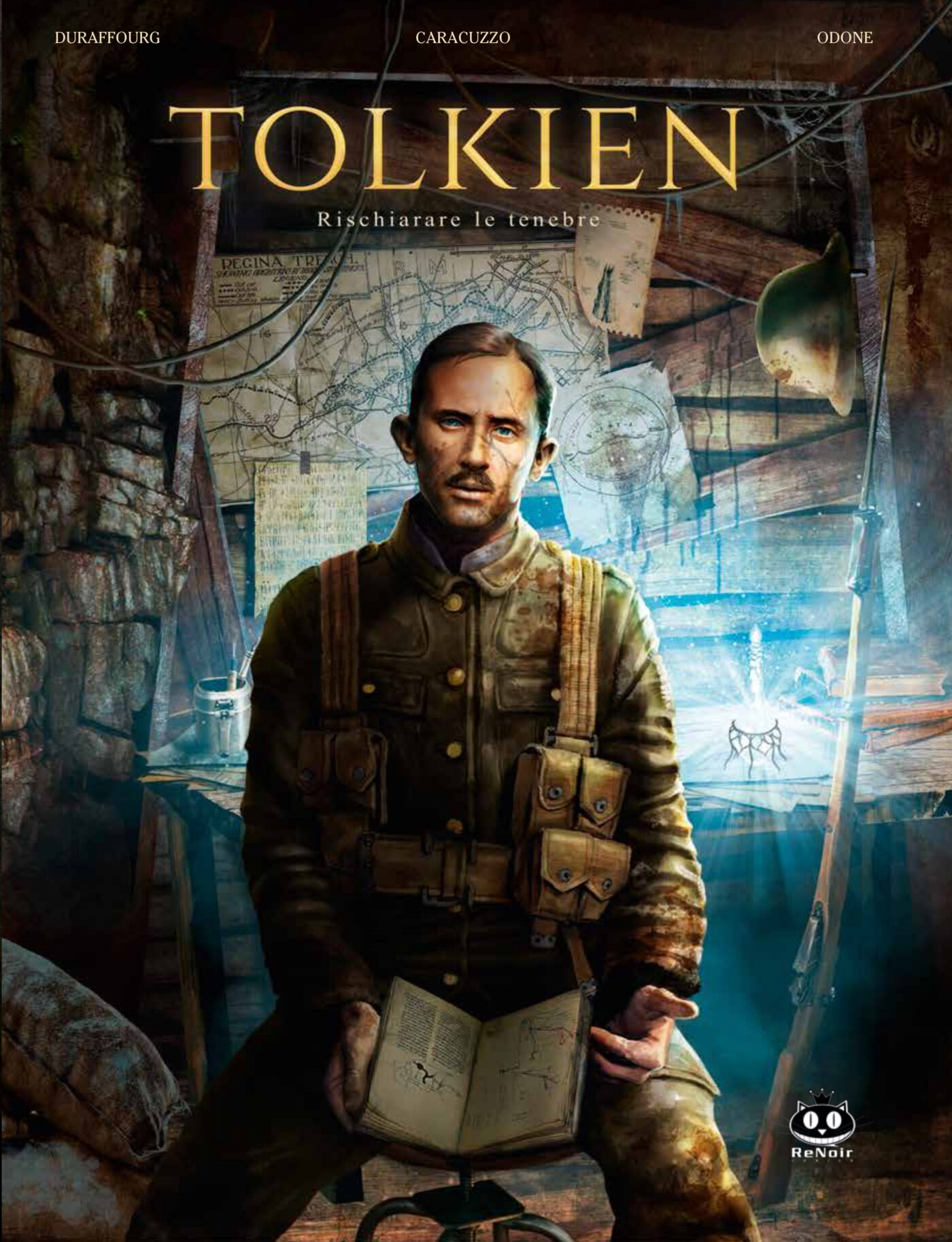 Tolkien – Rischiare le tenebre, copertina di Jean-Sébastien Rossbach