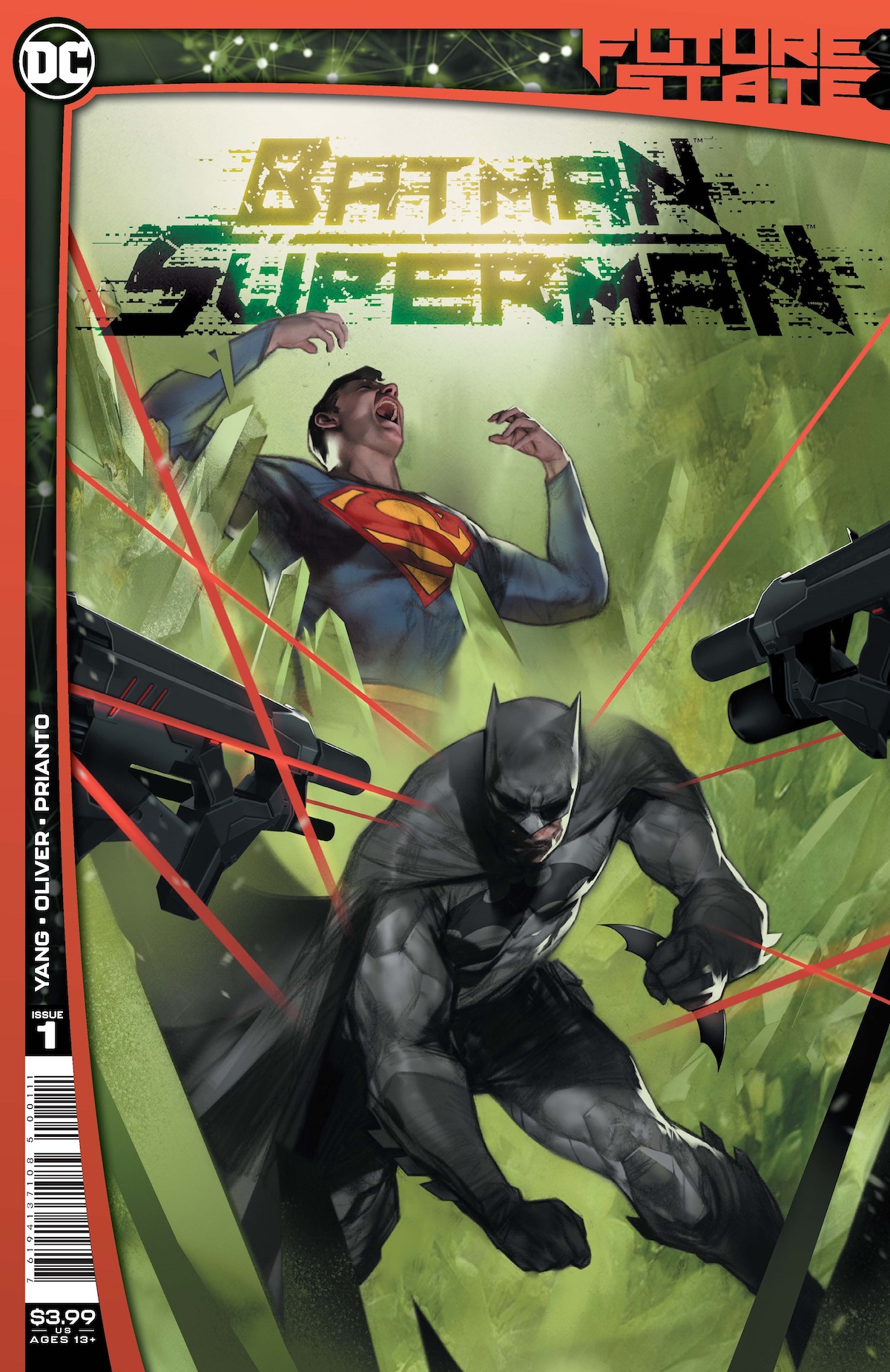 Future State: Batman/Superman #1, copertina di Ben Oliver